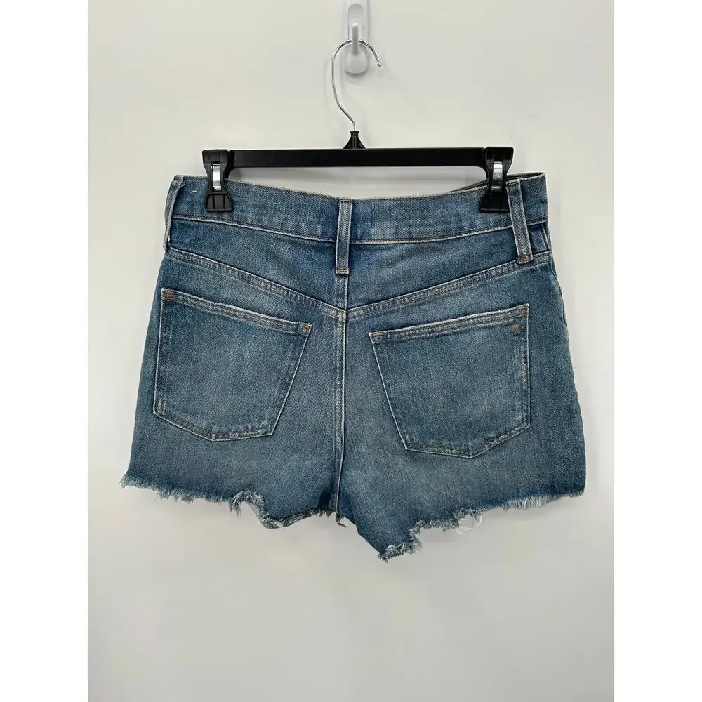 MADEWELL The Perfect Jean Short in Rayburn: Comfort Stretch Edition // 27